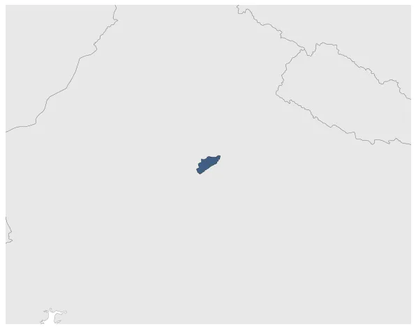 Dhaulpur State (Princely State): Maximal extension of the polity