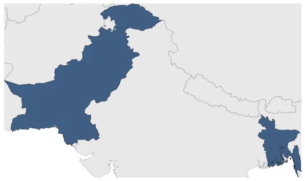 Dominion of Pakistan: Maximal extension of the polity