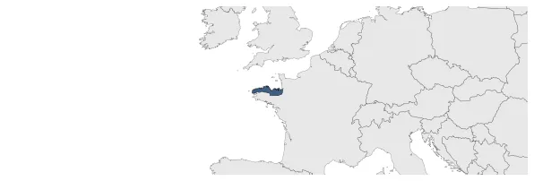 Domnonia (Kingdom of the Franks): Maximal extension of the polity