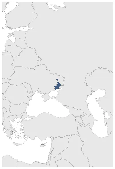 Donetsk People's Republic: Maximal extension of the polity