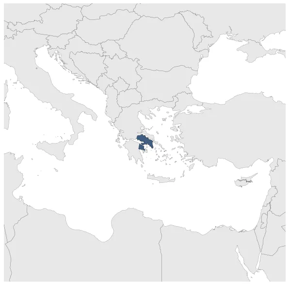 Duchy of Athens (Venice): Maximal extension of the polity