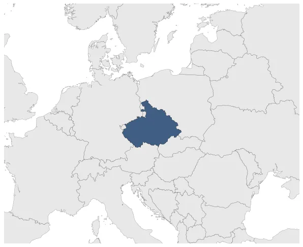 Duchy of Bohemia (Frankish): Maximal extension of the polity