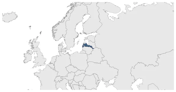 Duchy of Courland and Semigallia (Poland-Lithuania): Maximal extension of the polity