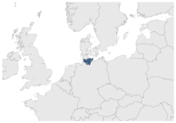 Duchy of Holstein: Maximal extension of the polity