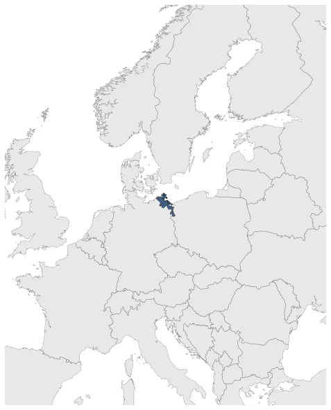 Duchy of Pomerania-Wolgast (Brandenburg Vassal): Maximal extension of the polity