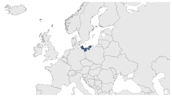 Duchy of Pomerania (Brandenburg Vassal): Maximal extension of the polity