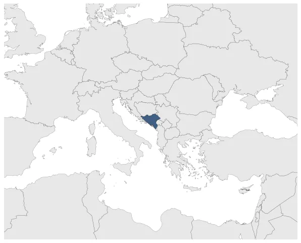 Duchy of Saint Sava: Maximal extension of the polity