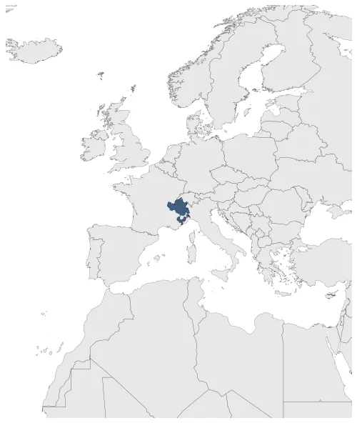 Duchy of Savoy: Maximal extension of the polity