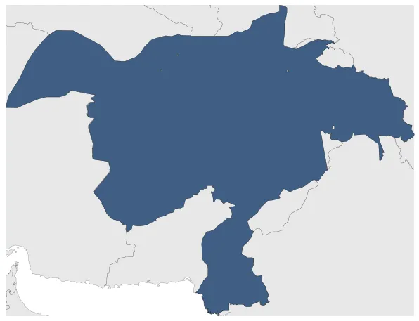 Durrani Empire: Maximal extension of the polity