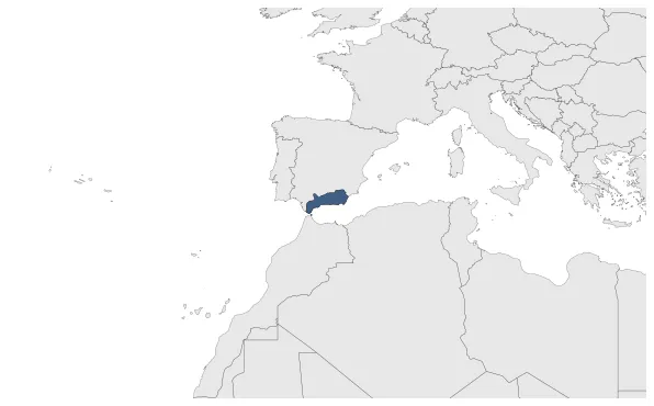 Emirate of Granada: Maximal extension of the polity