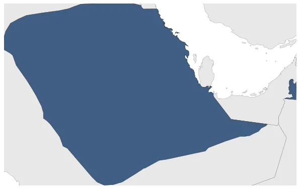 Emirate of Nejd: Maximal extension of the polity