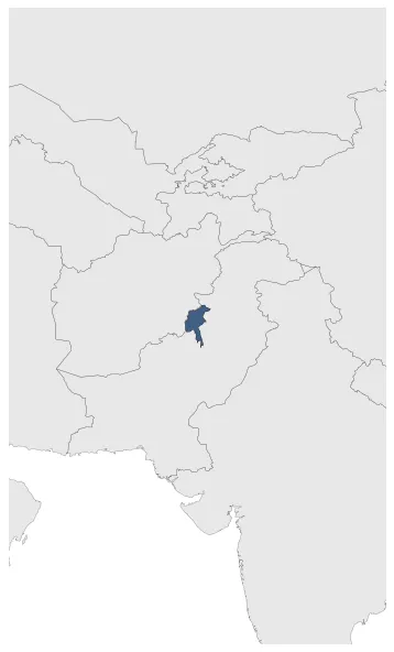 Emirate of Waziristan: Maximal extension of the polity