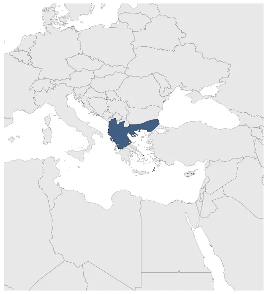 Empire of Thessalonica: Maximal extension of the polity