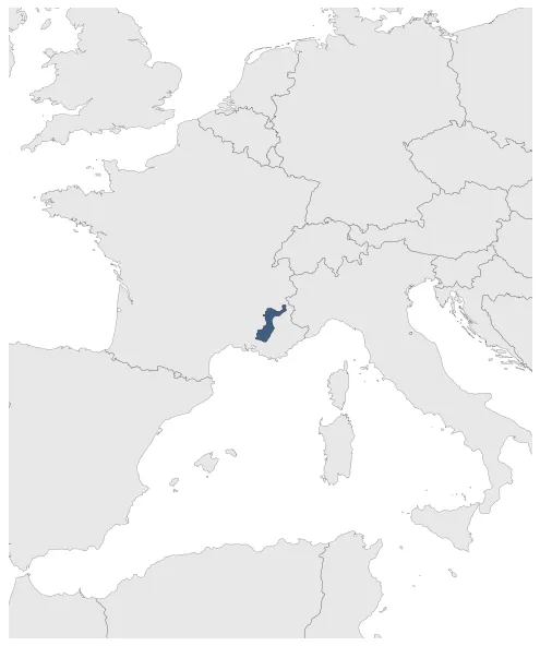 Forcalquier County: Maximal extension of the polity