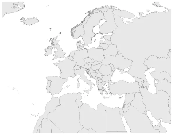 Freising Prince-Bishopric: Maximal extension of the polity