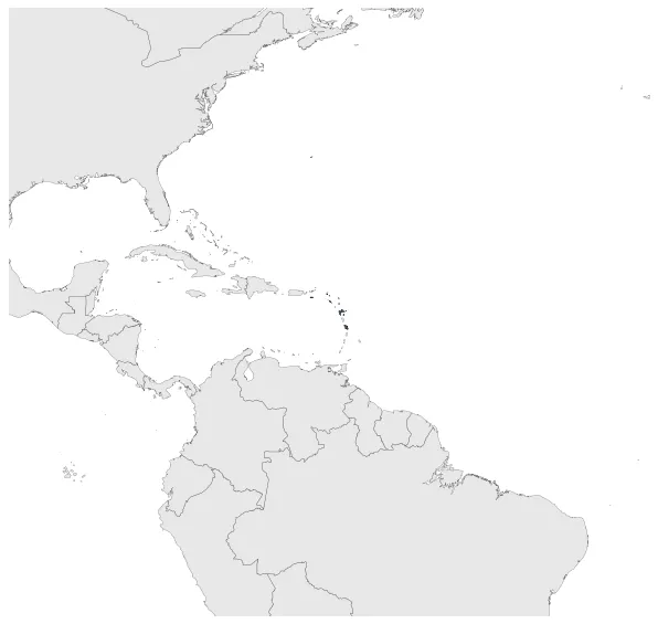 French West India Company: Maximal extension of the polity