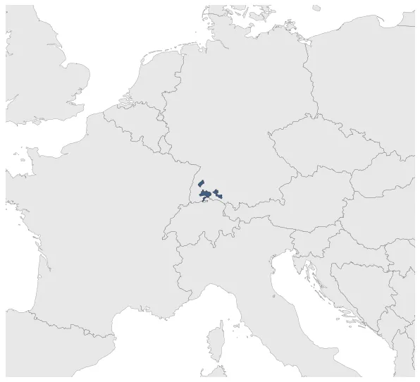 Fuerstenberg County: Maximal extension of the polity