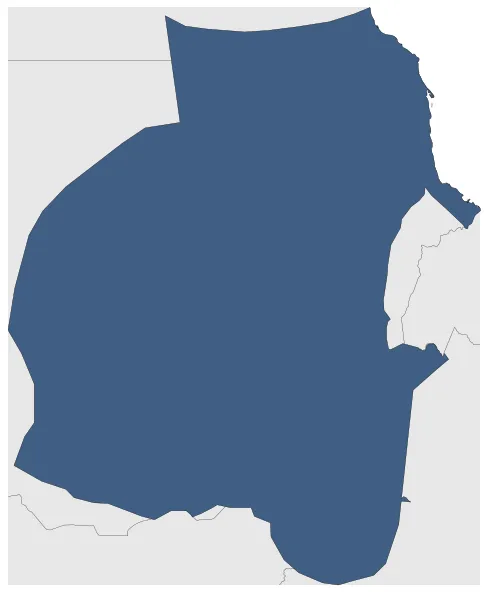 Funj Sultanate: Maximal extension of the polity