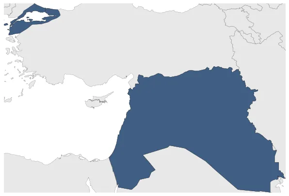 GB and France (Military Occupation): Maximal extension of the polity