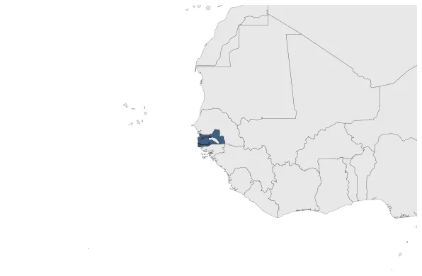 Gambia Colony: Maximal extension of the polity