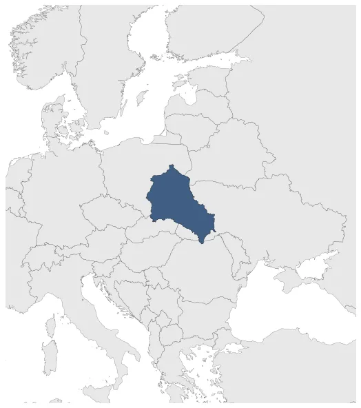 General Gouvernement (German Military Occupation): Maximal extension of the polity