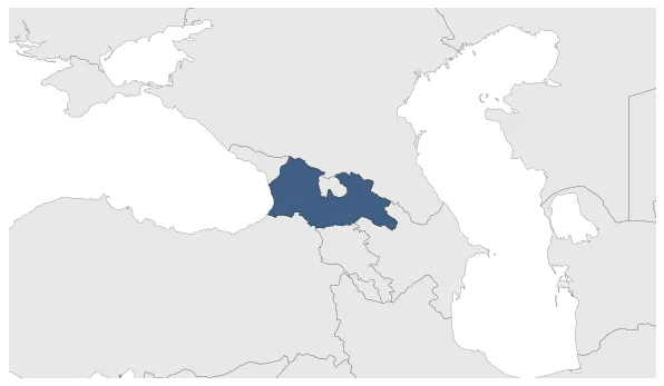 Georgia: Maximal extension of the polity