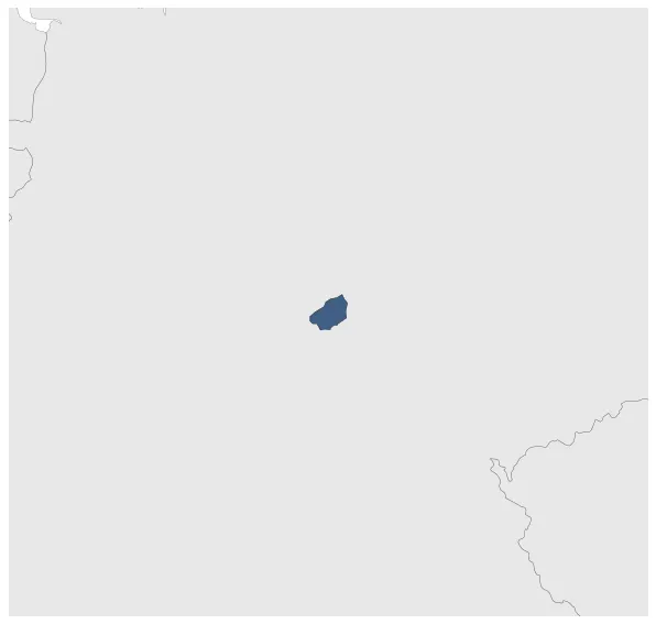 Gleichenstein County: Maximal extension of the polity