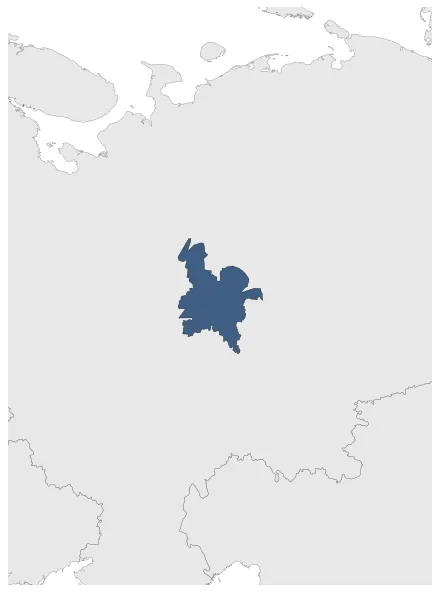 Grand Duchy of Moscow (Military Occupation): Maximal extension of the polity