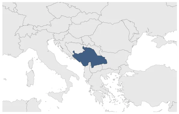 Grand Principality of Serbia: Maximal extension of the polity