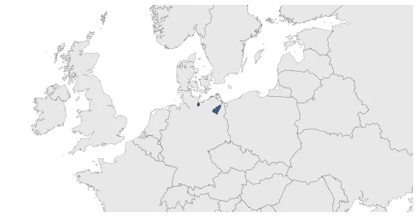 Granduchy of Mecklenburg-Strelitz: Maximal extension of the polity