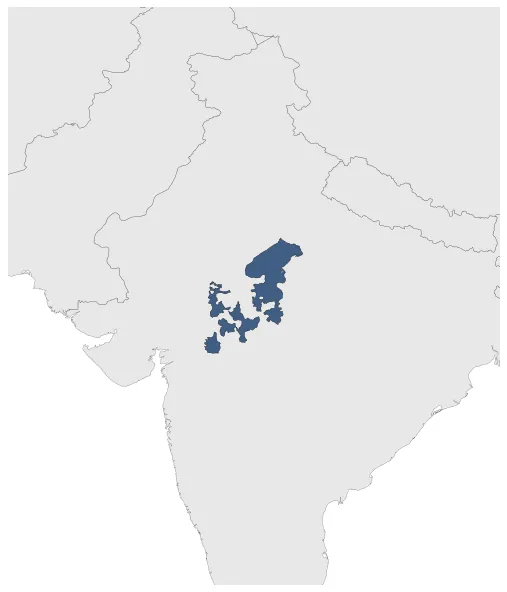 Gwalior State: Maximal extension of the polity