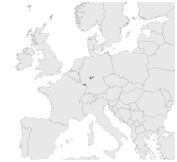 Hanau County: Maximal extension of the polity