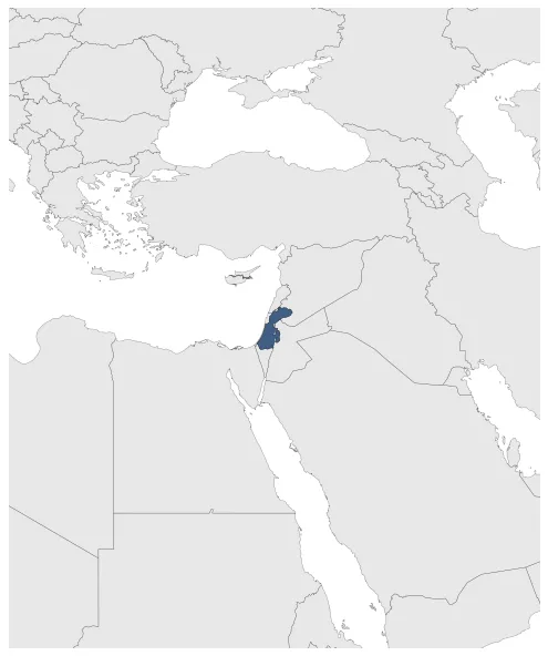 Hasmonean Kingdom (Rome): Maximal extension of the polity