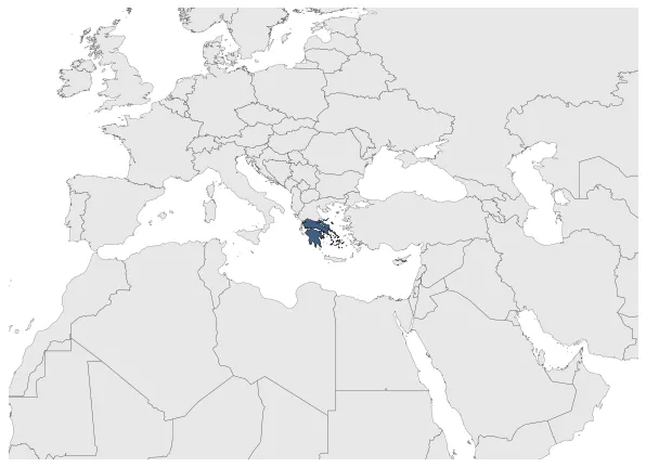 Hellenic State: Maximal extension of the polity