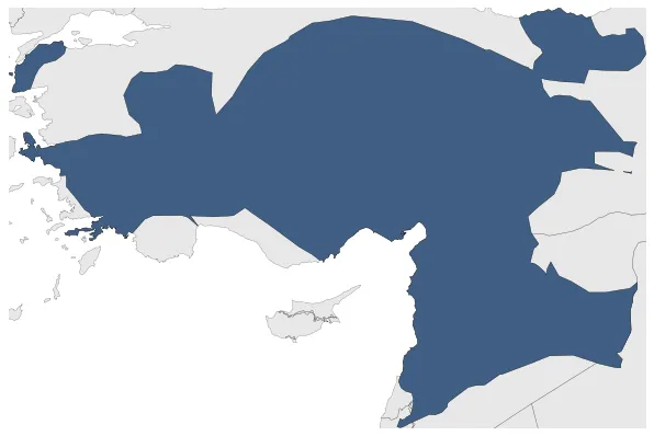 Hittite Empire: Maximal extension of the polity