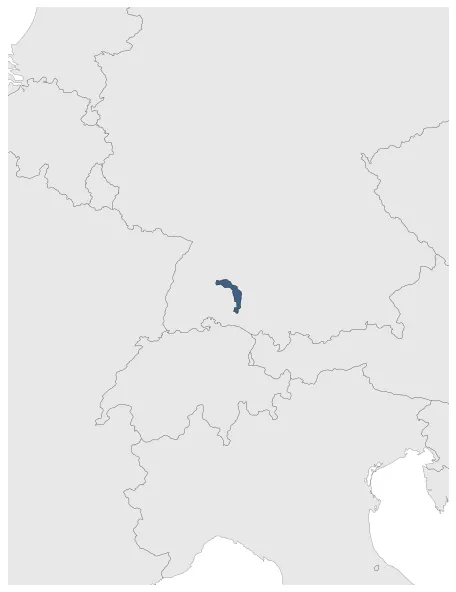 Hohenzollern County: Maximal extension of the polity