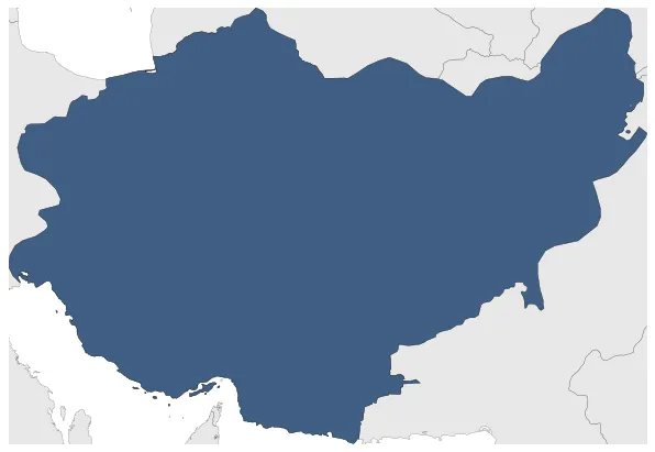 Hotak Empire: Maximal extension of the polity