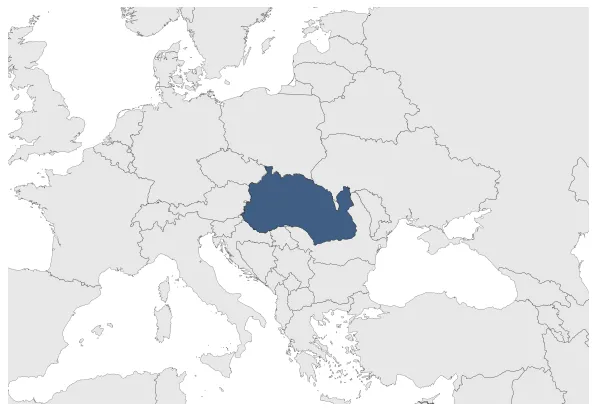 Hungarian Democratic Republic: Maximal extension of the polity