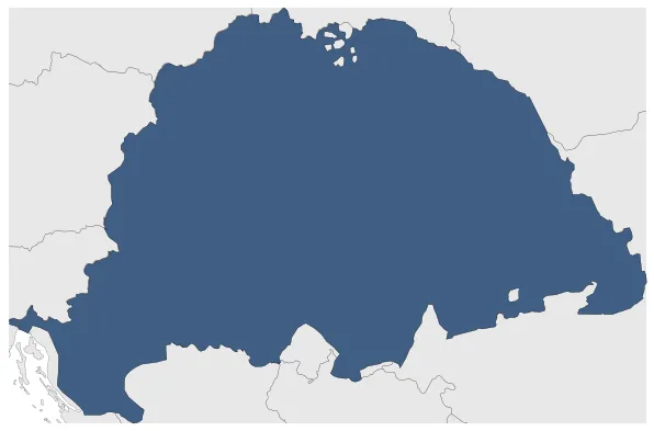 Hungary (Personal Union with Poland): Maximal extension of the polity