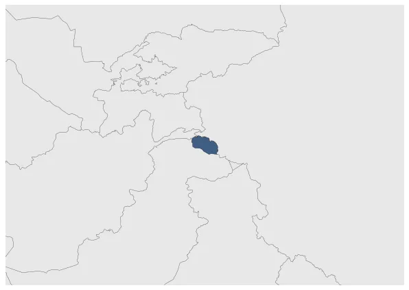 Hunza State: Maximal extension of the polity