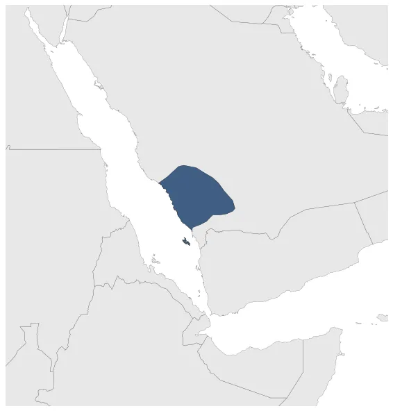 Idrisid Emirate of Asir: Maximal extension of the polity