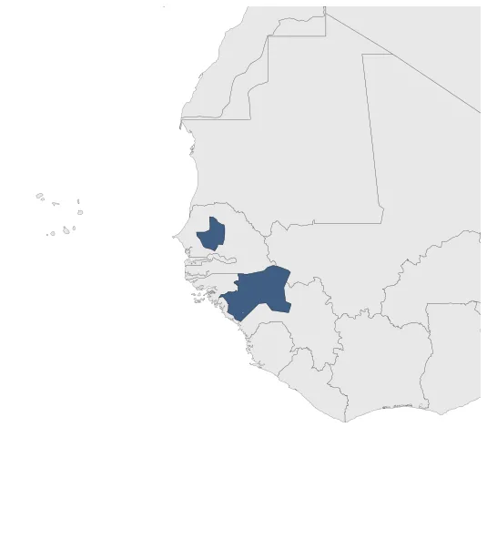 Imamate of Futa Jallon: Maximal extension of the polity