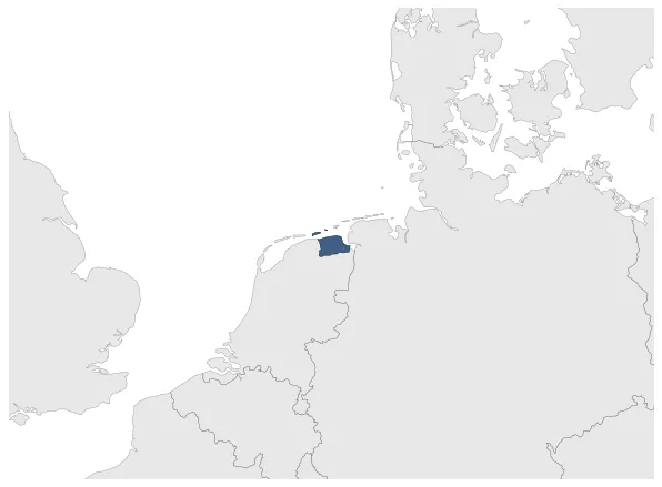 Imperial City of Groningen: Maximal extension of the polity