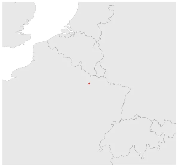 Imperial City of Verdun: Maximal extension of the polity