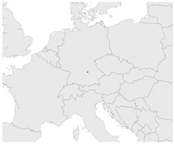 Imperial City of Weissenburg in Bavaria: Maximal extension of the polity