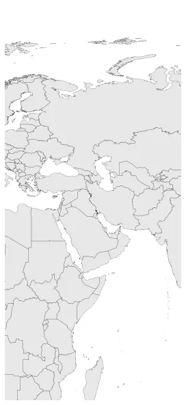 Iran (Military Occupation): Maximal extension of the polity