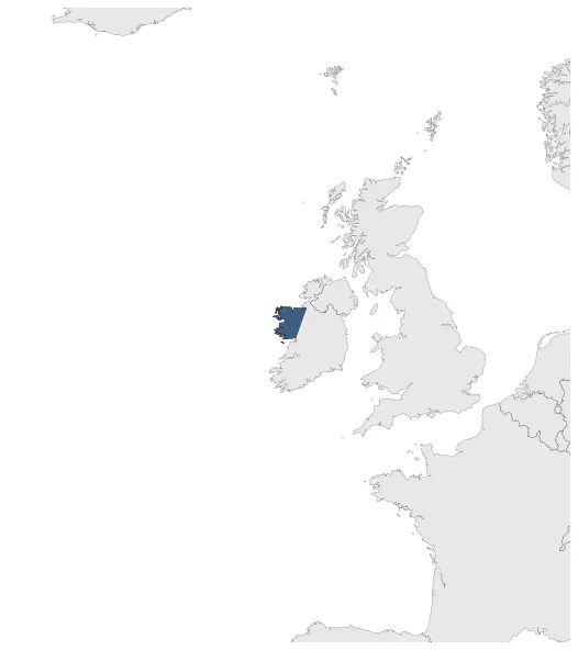 Irish Republic (1798): Maximal extension of the polity