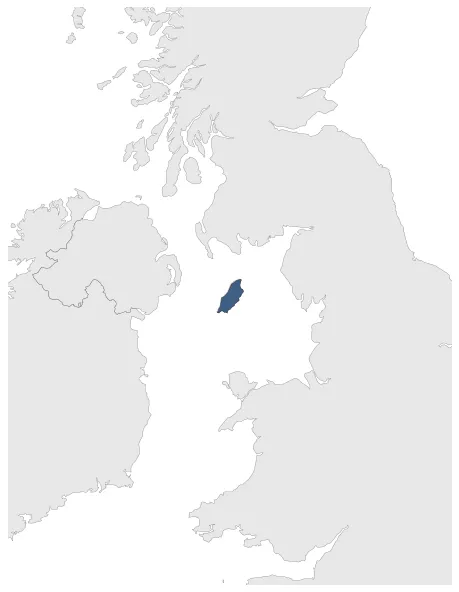 Isle of Man: Maximal extension of the polity