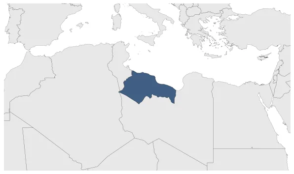 Italian Tripolitania: Maximal extension of the polity