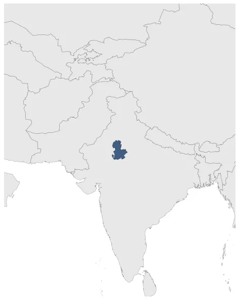 Jaipur State: Maximal extension of the polity